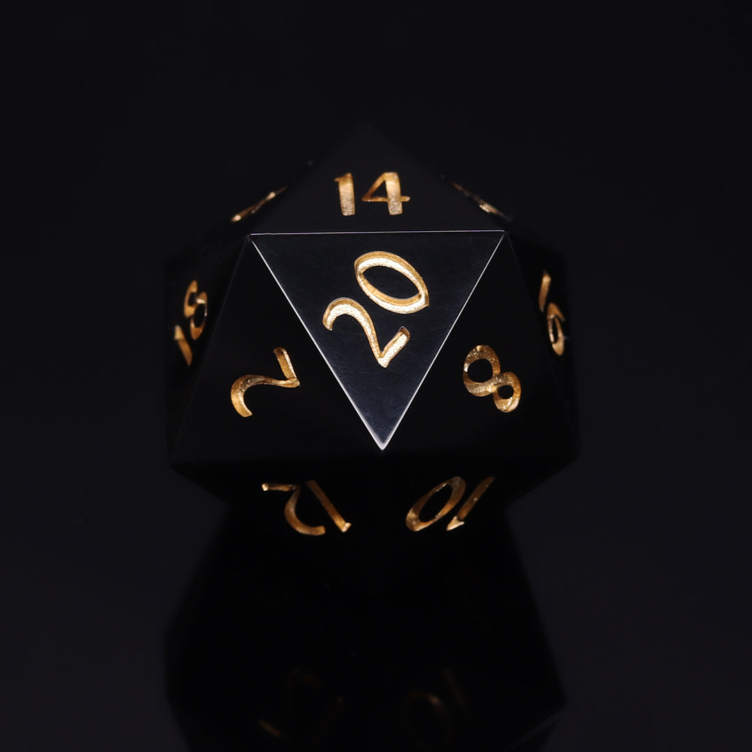 D20 Jewel of the Mine (gold)