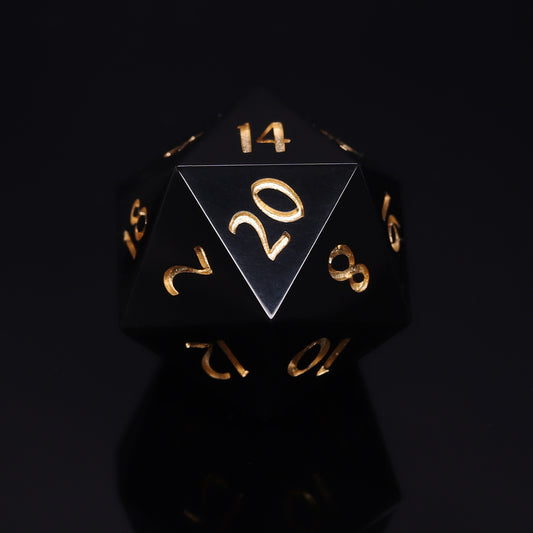 D20 Jewel of the Mine (gold)