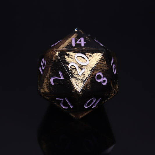 D20 Midnight Gilt (purple)