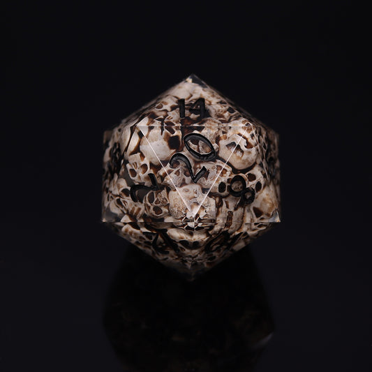 D20 Tempus (Bone/Black)